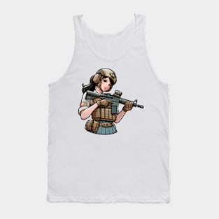 Tactical Girls' Frontline Tank Top